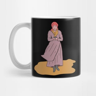 Painting Girl With iPhone - The Expected One Mug